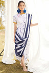 Batik T-Shirt Saree Dress