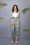 Block Printed Floral Jacket