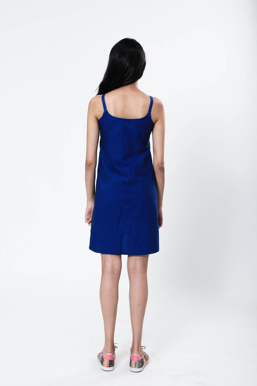 Cobalt Spaghetti Dress