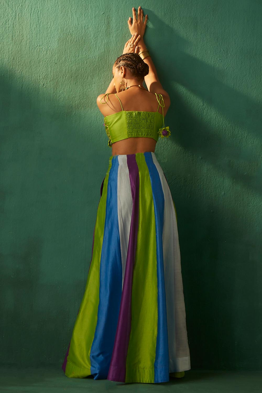 Kumudani Kalidar Lehenga Set