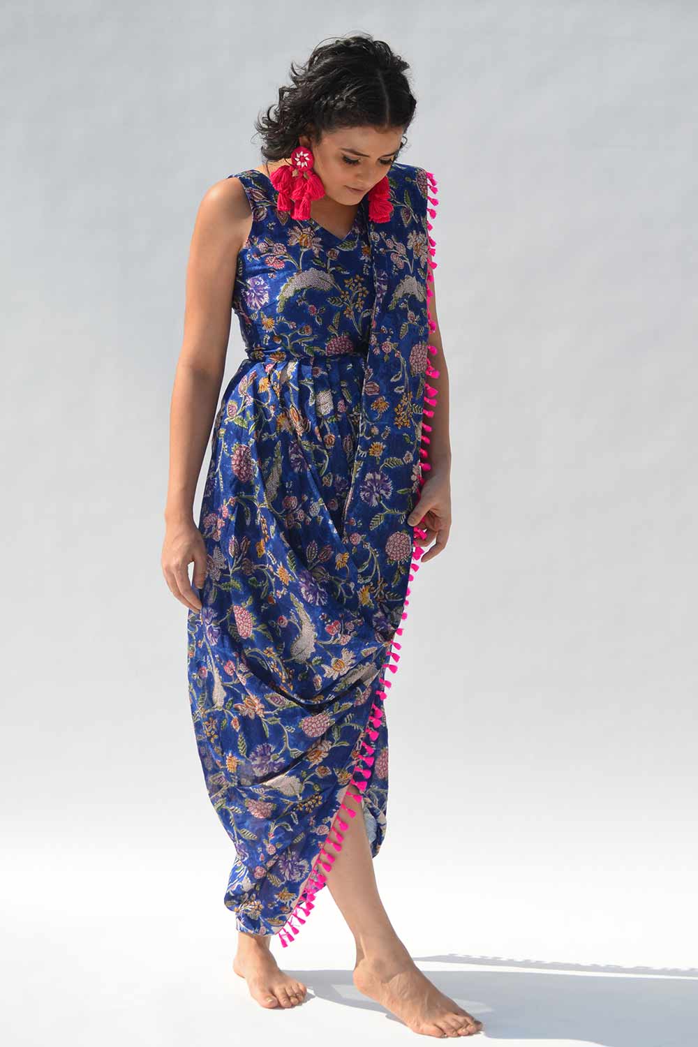 Neel Saree Dress