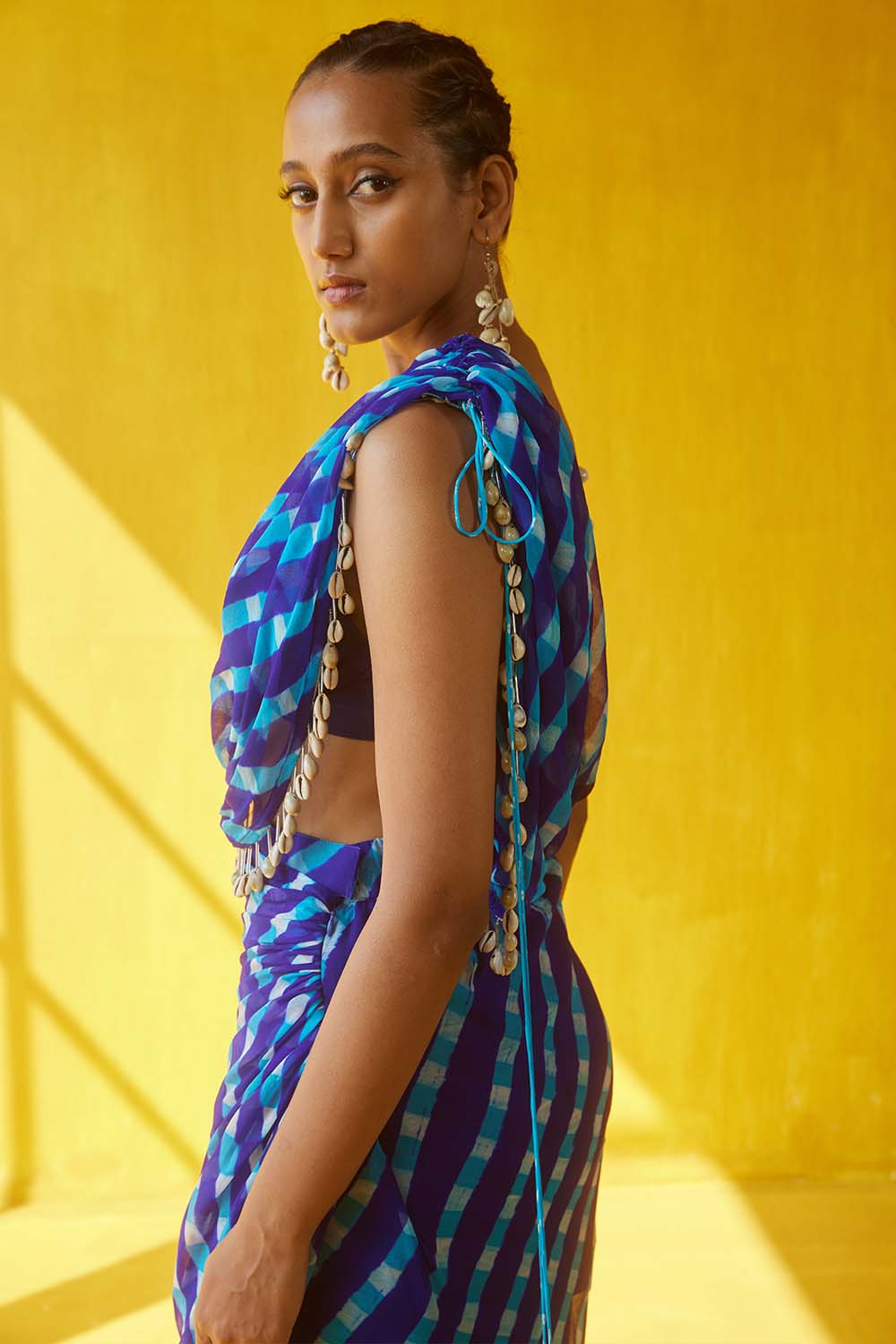 Sia Draped Skirt Set