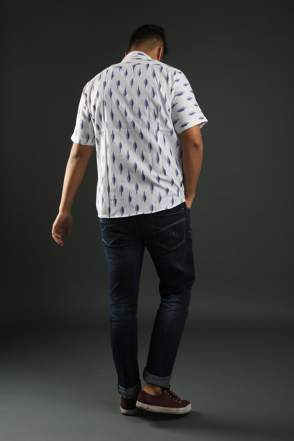 Up And Around Ikat Shirt
